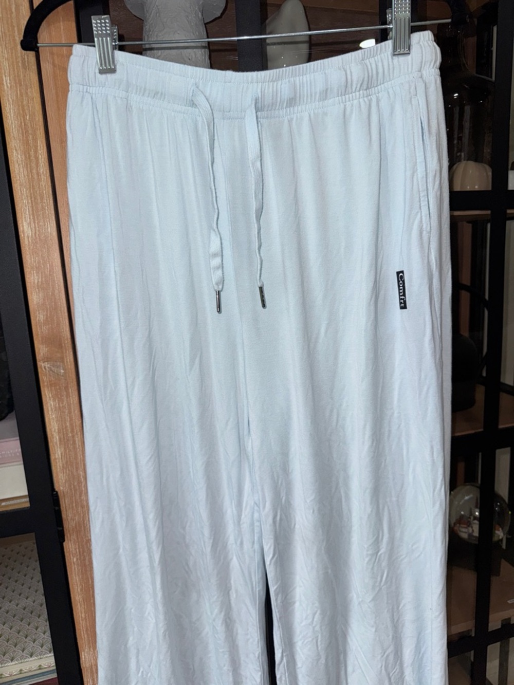 Comfrt pajamas pants drawstring pjs unisex wide leg pockets modal - Picture 4 of 5